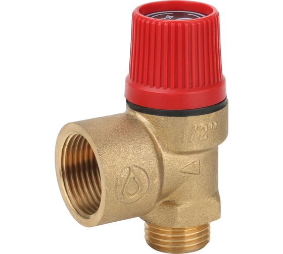 Клапан предохранительный Gappo ВР-НР 1/2" x 3/4" x 3 бара G1457.3 1