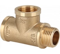 Тройник Gappo ВР-ВР-НР, латунный 1/2" G1214.04