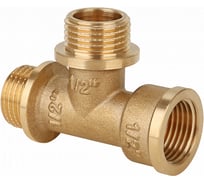 Тройник Gappo ВР-НР-НР, латунный 1/2" G1213.04