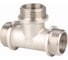 Тройник Gappo НР-НР-НР, никелированный 1/2" G2211.04 1