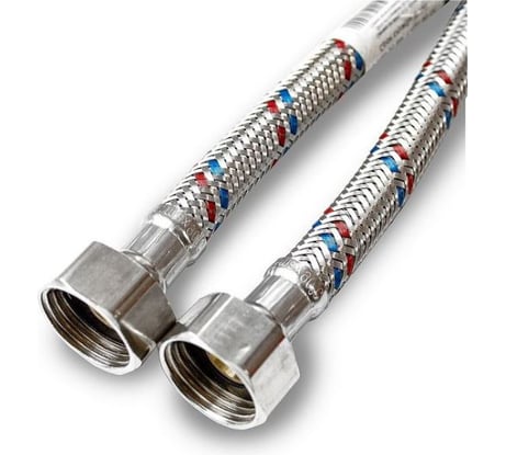 Подводка для воды с нержавеющим оплетением Damento 1/2 г/г, 150 см 8483