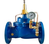 Регулятор DN.ru "до себя" МРДП-GGG40-GGG40-NBR-F Ду65 Ру16 с пилотным управлением D230-10662