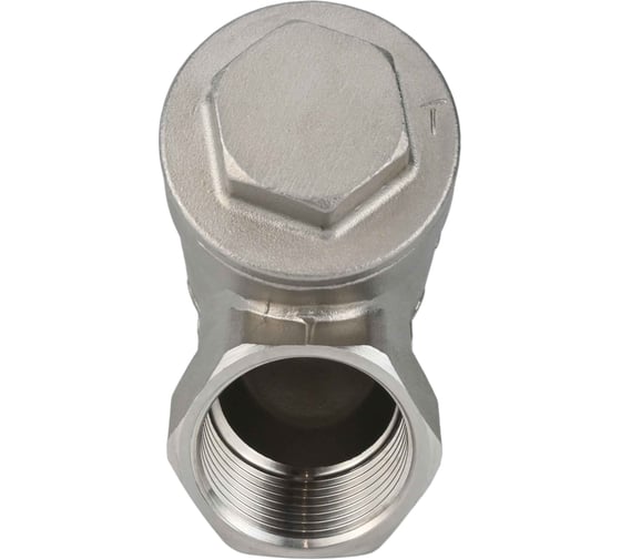 Клапан обратный пружинный DN.ru 304-304-PTFE-T Ду50, Ру40, Y-образный D100-03801