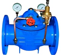 Регулятор DN.ru "после себя" МРПП-GGG40-GGG40-RR-F Ду65 Ру16 с пилотным управлением D230-10668