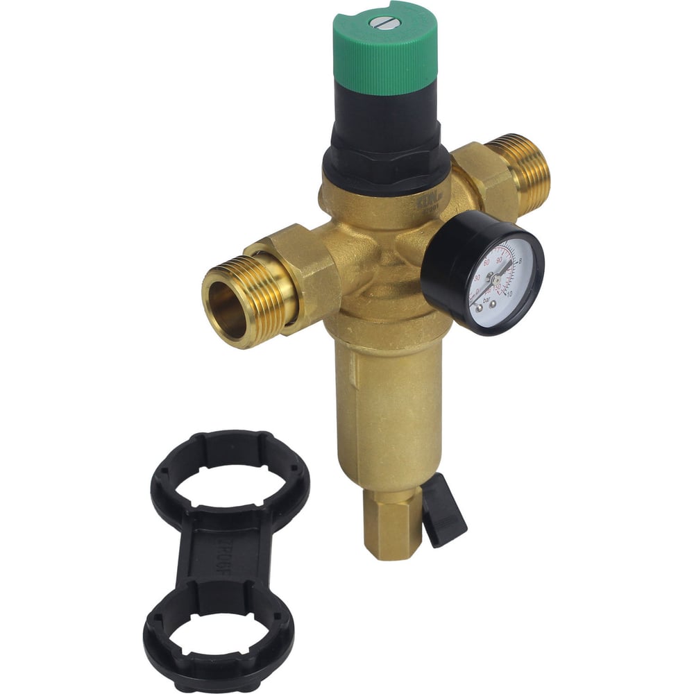 Фильтр сетчатый промывной DN.ru ФСПТ-Л-304-T Ду15 Ру16 T-образный ...