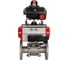 Шаровой кран DN.ru КШФПТ-ISO.304.180 Ду25 Ру40, с пневмоприводом, пневмораспределителем, БКВ, дублер D160-58166 8