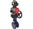 Затвор DN.ru с тройным эксцентр. WCB-316-M- Ду80 Ру25 пн.привод, пн.расп БКВ, дублёр D050-58521 1