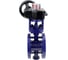 Затвор с тройным эксцентриситетом DN.ru WCB-304-M-F-ISO Ду150, Ру25, редуктор HGB-3 D050-59069 6