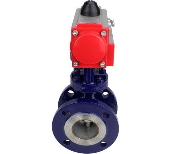 Затвор с тройным эксцентриситетом DN.ru WCB-316-M-F-ISO Ду65, Ру25, пневмопривод D050-57921