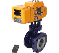 Затвор DN.ru с тройным эксцентр. WCB-316-M-F-ISO Ду50 Ру25 электропривод QT-008 380В D050-59128