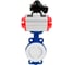 Затвор DN.ru WCB-WCB-PTFE-PTFE-Fb-R Ду250 Ру16 футерованный с пневмоприводом, БКВ D050-59674 1