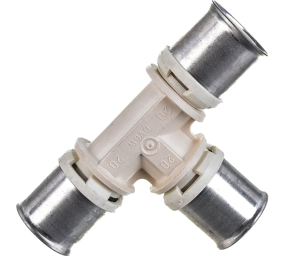 Тройник Frankische PPSU, alpex-duo, 20x2-20x2-20x2, 88620300