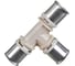 Тройник Frankische PPSU, alpex-duo, 20x2-20x2-20x2, 88620300 2