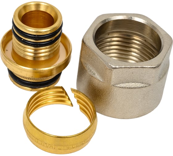 Резьбовое соединение со стяжным кольцом Frankische хром, alpex, 20x2-3/4 ВР 74820103