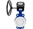Затвор DN.ru дисковый WCB-WCB-PTFE-PTFE-Fb-H Ду100 Ру16 футерованный с редуктором RDN-3 D050-59298 1