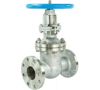 Задвижка клиновая DN.ru 30нж15нж 304-304-M-2W-F-S Ду80 Ру40 фланцевая GAIR, штурвал D040-08822