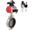 Затвор DN.ru 316L-316L-NBR Ду125 Ру16 с пневмоприводом, пневмораспределителем, БПВ, БКВ D050-63573 1