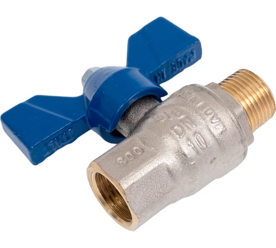 Кран шаровой FIV 3/8 г/ш, бабочка 80004039 1