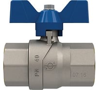 Кран шаровой FIV 3/4 г/г, бабочка 80001035