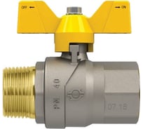 Кран шаровой для газа FIV 1/2 г/ш, бабочка 8204R004