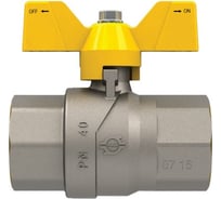 Кран шаровой для газа FIV 3/4 г/г, бабочка 8203R005