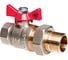 Шаровой кран Altstream полный проход с американкой 1 1/4" ВН/НАР бабочка 014010704 1