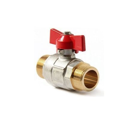 Шаровой кран Altstream полный проход 1/2" НАР/НАР бабочка 014010601