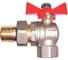 Шаровой кран Altstream полный проход с американкой угловой 3/4" ВН/НАР бабочка 014010802 1