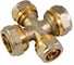 Крестовина обжимная для металлопластиковых труб Millennium 16мм х 16мм х 16мм х 16мм MKS1616 1