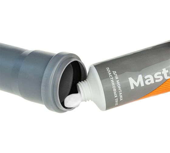 Смазка для канализационных труб MasterPlast 250 г, туба ИС.131740.ИМ
