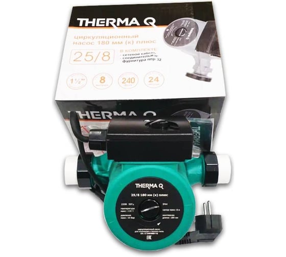 Насос циркуляционный МЕТАЛЛСЕРВИС МС THERMA Q 25/8 180 к плюс 1260132