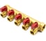 Коллектор Damento Clima с кранами 3/4"x1/2" на 5 выходов 1/25 016244 3