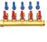 Коллектор Damento Clima с кранами 3/4"x1/2" на 5 выходов 1/25 016244 5