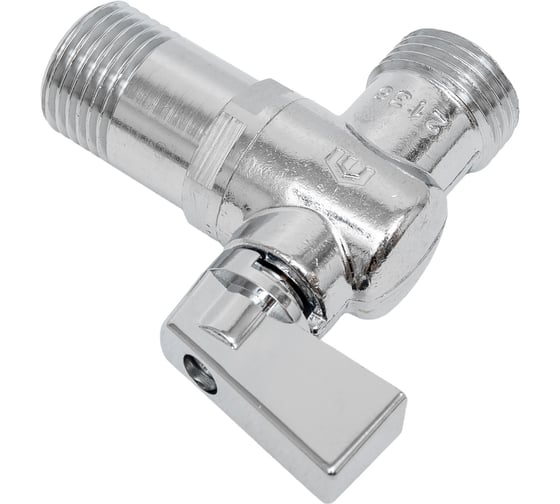Кран угловой FIV 1/2-1/2", хром 7700C025