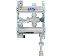 Насосный модуль FIV без насоса, нижнее подключение насоса, со смесительным клапаном 9906R101