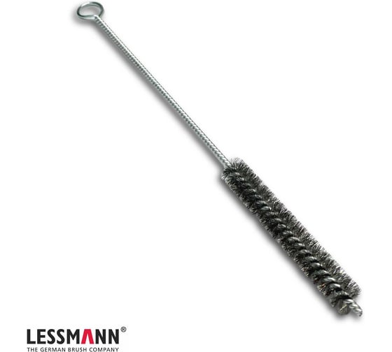 Щетка ерш Lessmann IBZ, 300х100мм, диаметр 14мм, стальная гофрированная проволока 0,15мм 542306
