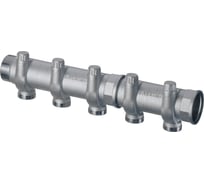Коллектор запорный FAR 1 1/2(ВР-НР) с 4 отв. М33х1,5 для труб 20-26 мм FK 3920 11204