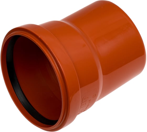 Отвод канализационный КОНТУР PP D110x15 ОРАНЖ 78400110100