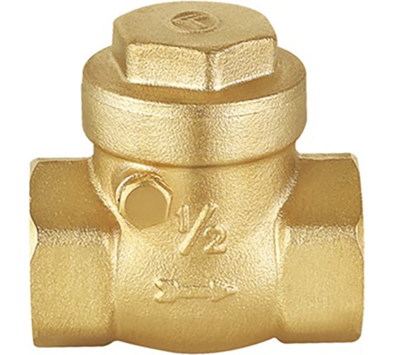 Обратный клапан DOUBLE-LIN лепестковый поворотный T с внутренней резьбой - 1.1/2 LL5007(1.1/2) LL5007(1.1/2") 1