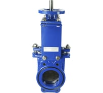 Задвижка шиберная DN.ru GGG40-SS304-NBR-2W-ISO Ду100 Ру10 с голым штоком и ISO-фланцем D040-03156