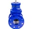 Задвижка клиновая DN.ru 30ч939р Ду100 Ру16 под электропривод, цвет - синий D040-00818 3