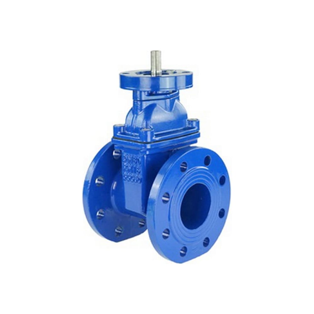 Клиновая задвижка DN.ru 30ч939р Ду250 Ру10 обрезиненная для воды под ...