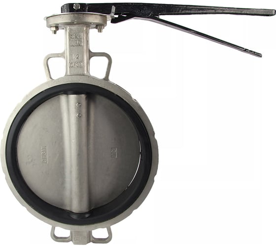Затвор дисковый поворотный DN.ru 316L-316L-EPDM Ду150 Ру16 с рукояткой D050-01301