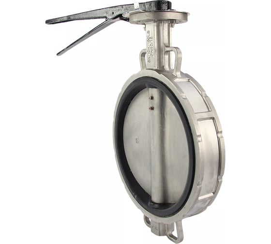 Затвор дисковый поворотный DN.ru 316L-316L-EPDM Ду200 Ру16 с рукояткой D050-01317 1