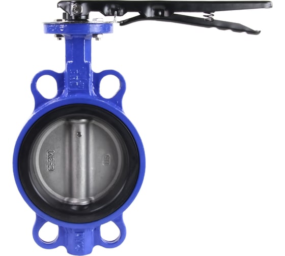 Поворотный дисковый затвор DN.ru WCB-316L-EPDM Ду125 Ру16 с рукояткой D050-01946 1