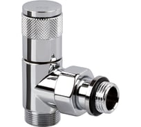 Угловой вентиль SR Rubinetterie Tondera ручная регулировка, 1/2"х3/4" E, хром 0623-1500C0E0