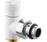 Угловой запорный вентиль SR Rubinetterie Tondera 1/2"х3/4" E, белый 0673-1500VCEA 2