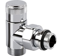 Угловой запорный вентиль SR Rubinetterie Tondera 1/2"х3/4" E, хром 0673-1500C0E0