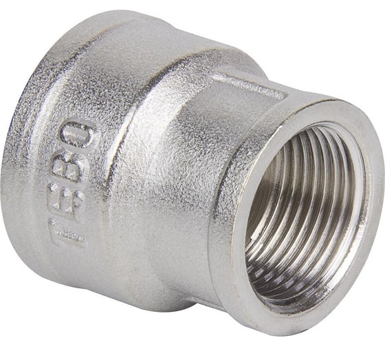 Муфта переходная TEBO ВР 1.1/2x1.1/4, латунь T-ЛР.М.1.112-114.CN 1
