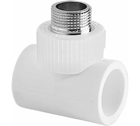 Тройник комбинированный TEBO PPR, 32 мм, 1/2" НР 030043406 1